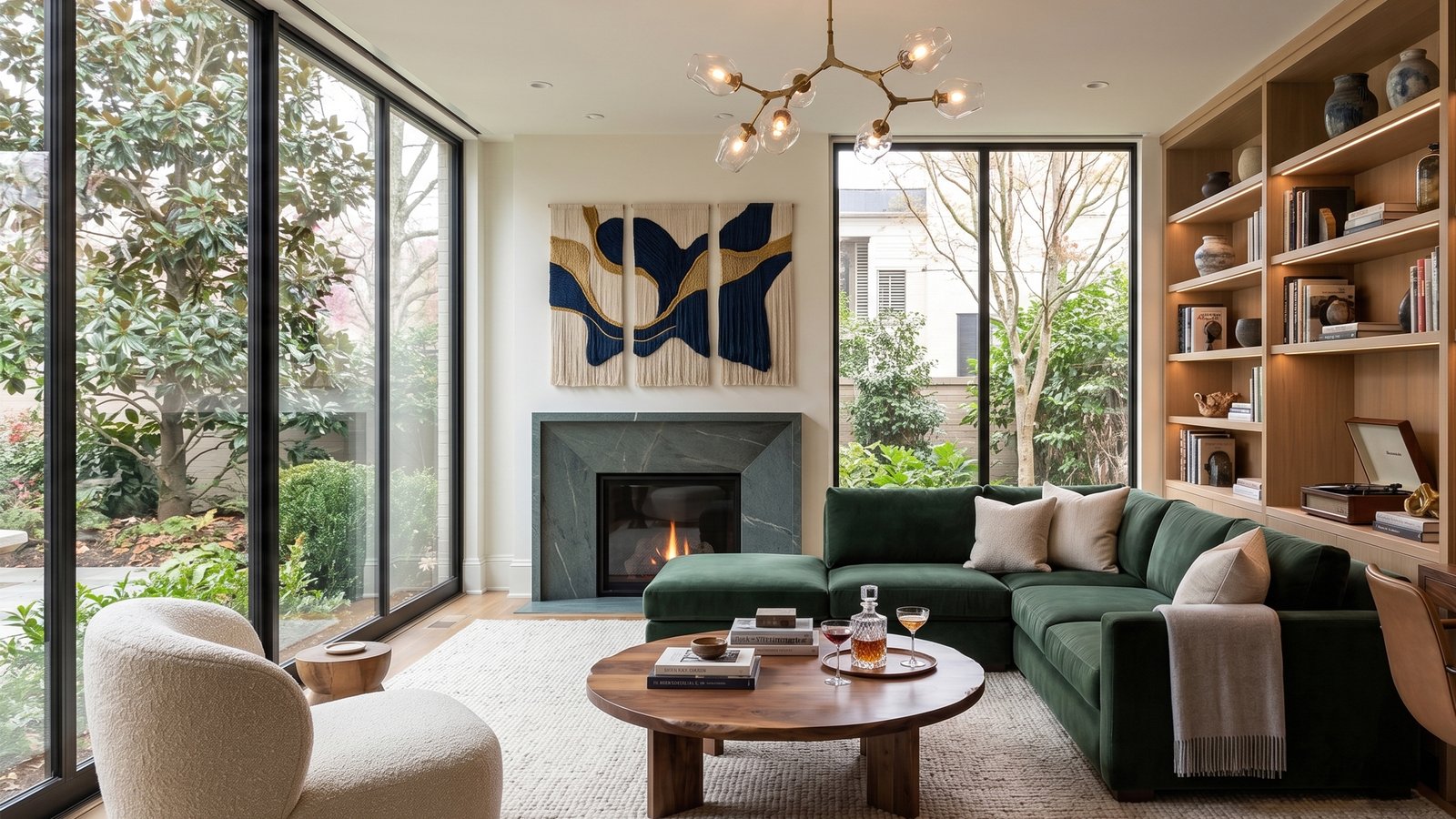 Marble Fireplace